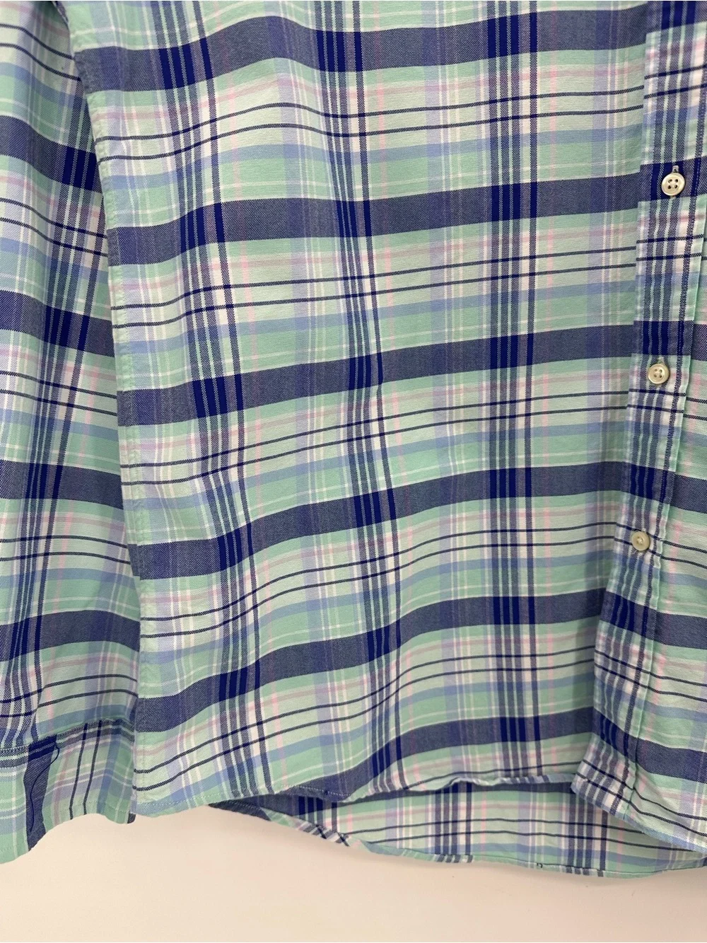Polo PRL Ralph Lauren Oxford Cloth Button Down OCBD Plaid XL